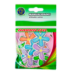 Barrilito Calcomania Madera Flores 10 Piezas WS005
