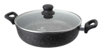 Westinghouse cacerola baja con tapa marmol negro 28 cm WCCC0009L28MBB
