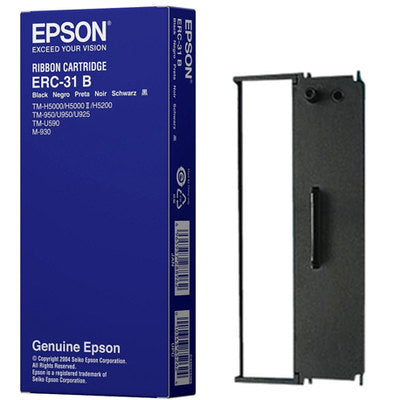 Epson Cinta Negra Para TM 930/TM-H5000/TM-U590/TMU950 ERC-31B