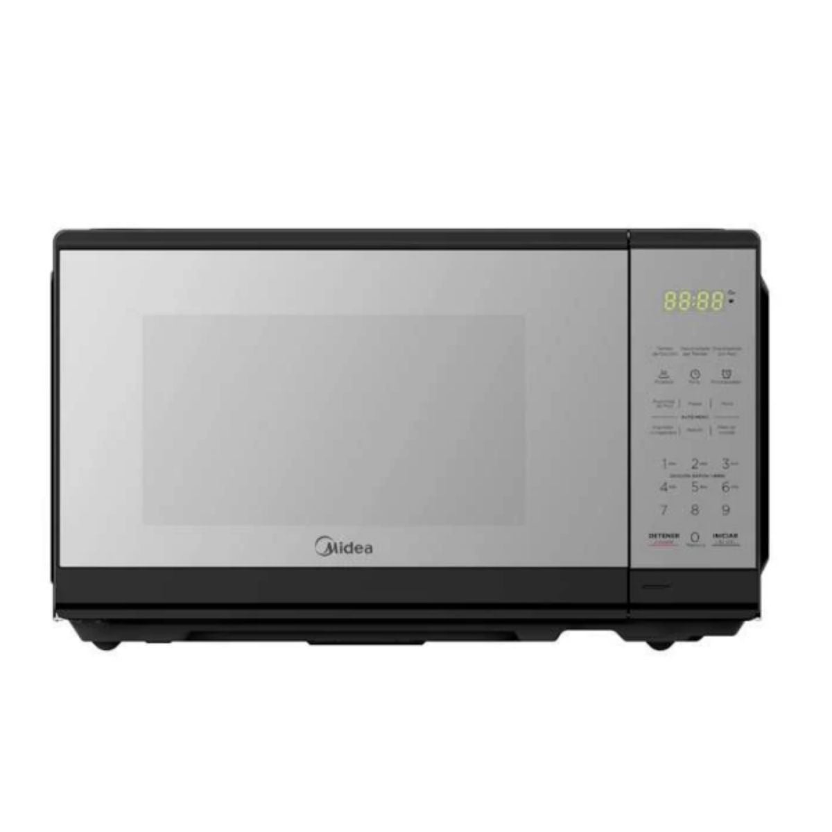 Midea microondas 0.7Pc puerta acabado espejo gabinete negro MMDF07S2MB Imagen secundaria del producto