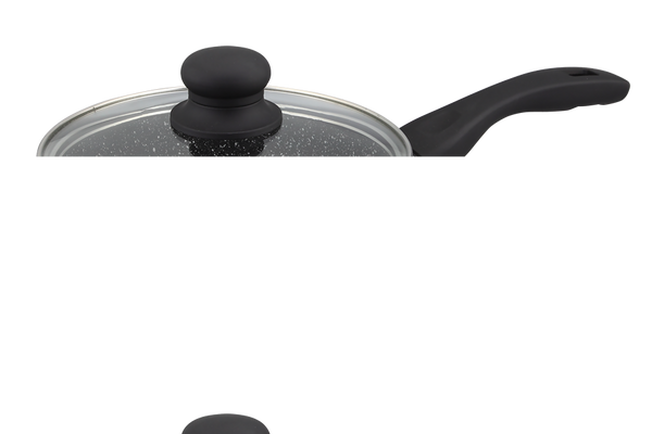 Westinghouse olla con tapa marmol negro 18 cm WCSP0009018MBB
