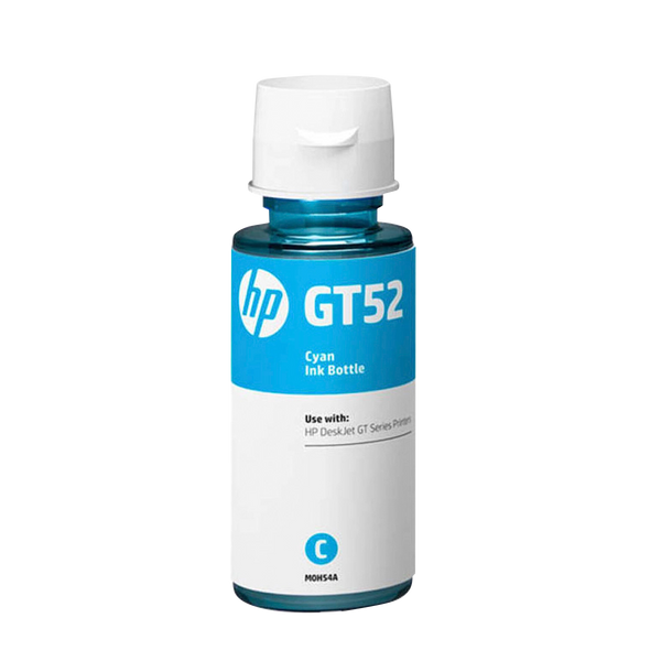 Tinta HP GT52 Cyan M0h54al Colores Intensos