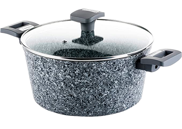 Westinghouse cacerola con tapa granito gris 24cm WCCC0070024GGY