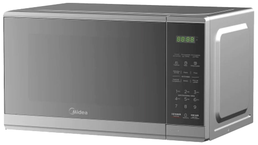 Microondas Midea 0.7Pc Puerta Espejo Gris MMDF07S2MG