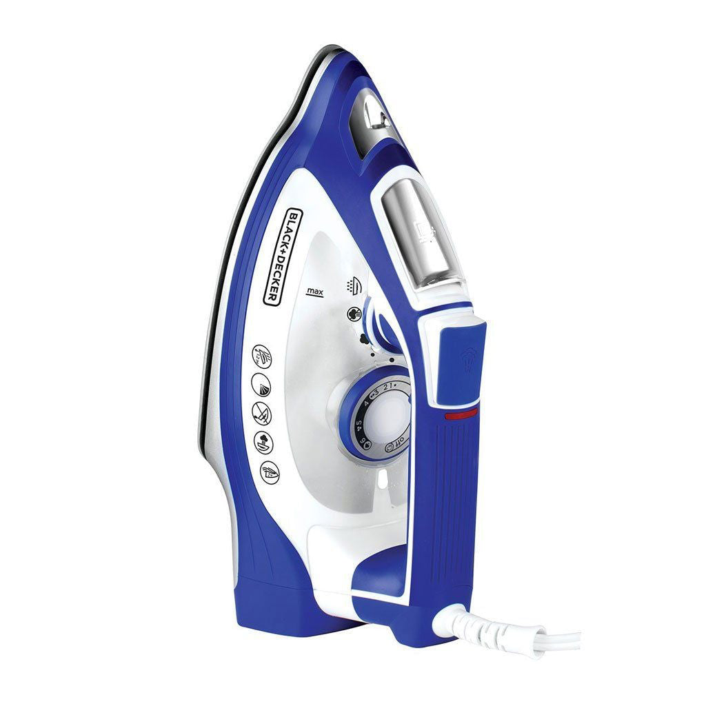 Black + Decker Plancha Vapor Suela Cerámica IR3001