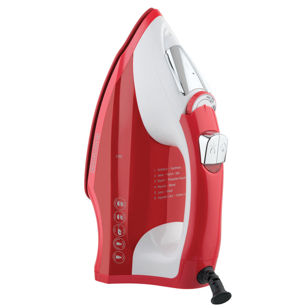 Black + Decker Plancha Vapor Roja Light+Easy IR1865