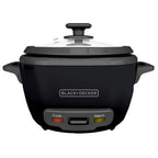 Black + Decker Olla Arrocera 14 Tazas Negra RC514B
