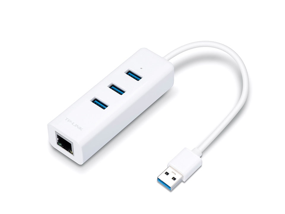 Adaptador TP-Link USB 3.0 hub 3 puertos gigabit ethernet UE330 Imagen secundaria del producto
