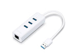 Hub TP Link USB 3.0 3 Puerto + Gigabit Ethernet UE330