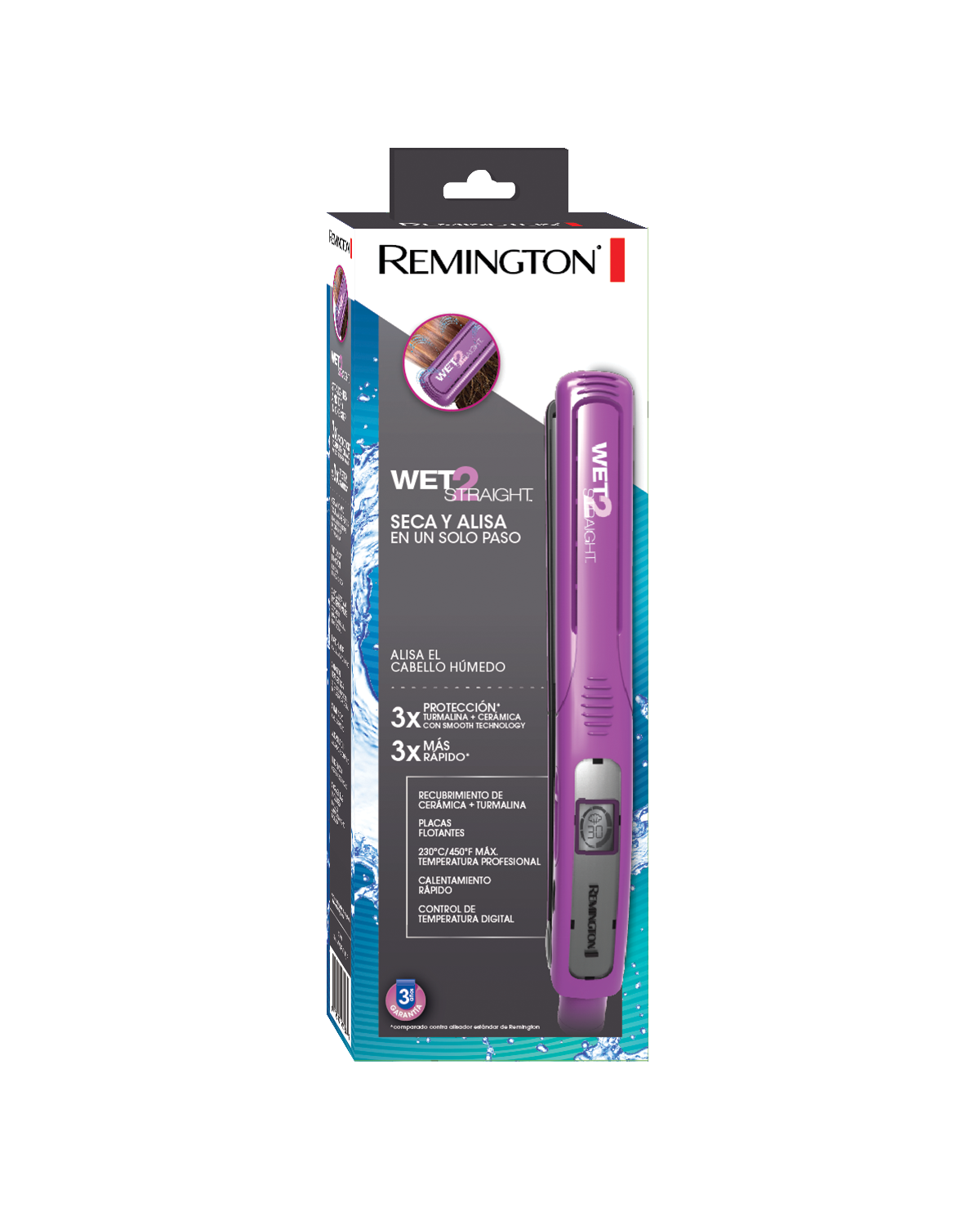 Remington alisador cabello húmedo S7901P (110) F