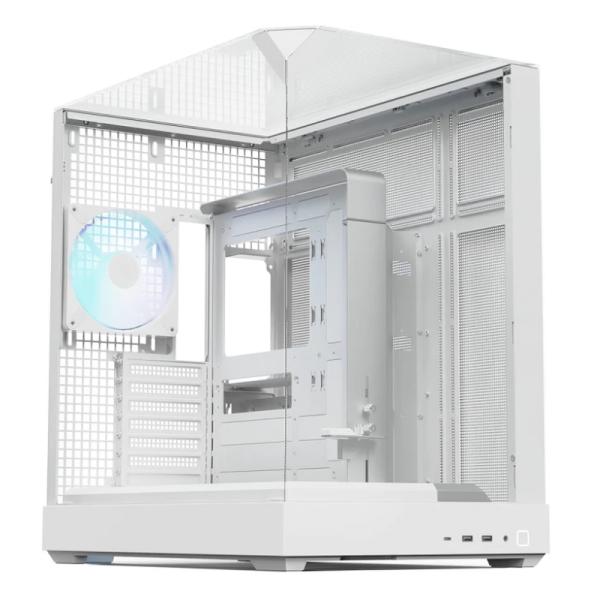 Case Apnx V2-F-WT-V1 mid tower 4 ventiladores RGB Imagen secundaria del producto