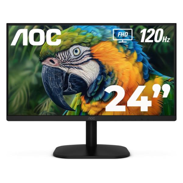 Monitor Gaming Aoc 24b35h3 23.8" Plana Full HD 1920 X 1080 120HZ IPS LED Adaptive Sync HDMI / VGA / 3.5mm - Negro