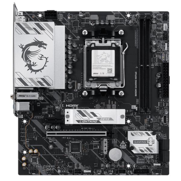 Tarjeta Madre MSI B850M Gaming WIFI6E AM5 DDR5 2.5G LAN