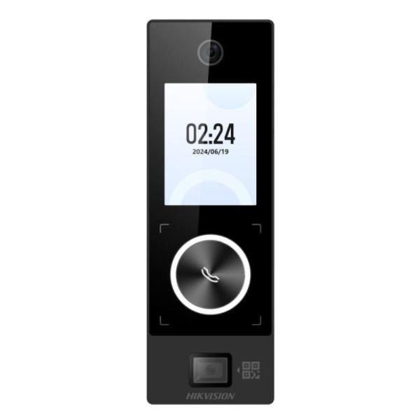 Hikvision Lector Biometrico Reconocimiento Facial Ds-k1t323mbwx-qre1 Pantalla 2.4"