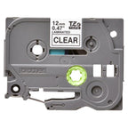Brother Cintas TZE131 12mm Negro Transparente