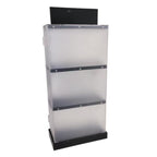 Display Sin Logo de Acrilico 320 X 170 X 600 Mm Sin Logo Impreso FD321760002C - Negro