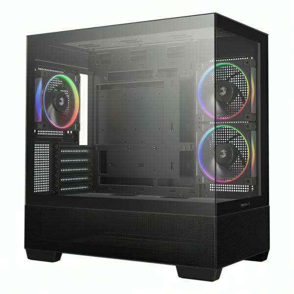 Case ARGB Deepcool CG380 3F mid tower ventiladores 3 de 120 mm con panel lateral y frontal R-CG380-BKAGM3-G Imagen secundaria del producto