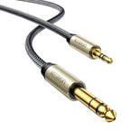 Cable Ugreen AV127 3.5mm a 6.35mm Trs Estereo 2M 10628 - Gris