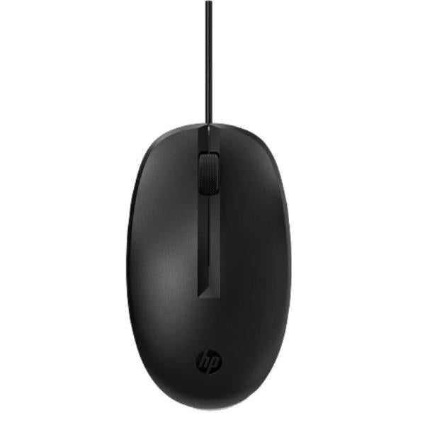 Mouse HP 128 Laser Alámbrico USB-A 1200 Dpi 265d9aa - Negro