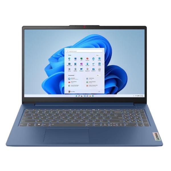 Laptop Lenovo Ideapad Slim 3 15IAN8 15.6" I3-N305 8GB 256GB Win 11 Inglés LEN-82XB00BMUS-A - Azul
