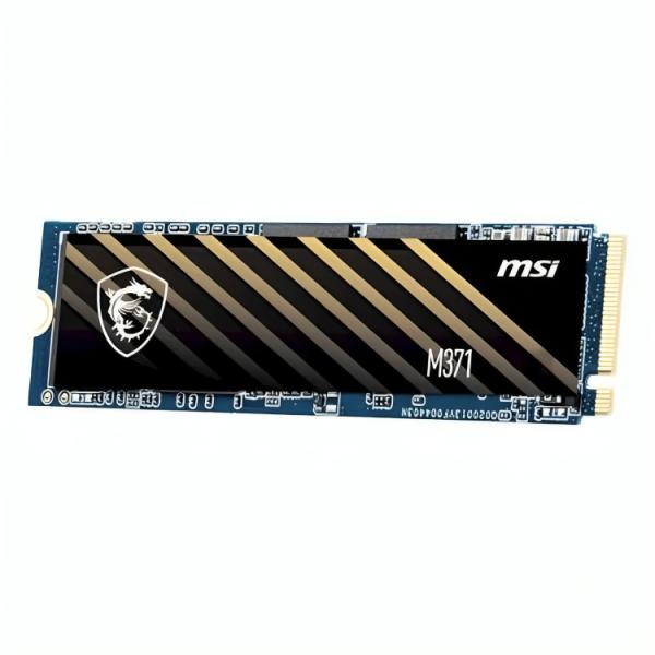 HD Interno Solido 500GB Msi Spatium M371 M.2 2280 Pcie GEN3 X4 2200mb/s / 1150mb/s S78-440K160-P83 - Negro