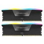 Memoria RAM Pc 48GB (2x24gb) Corsair Vengeance RGB DDR5 5600MHZ 1.25v C40 Cmh48gx5m2b5600c40 - Negro