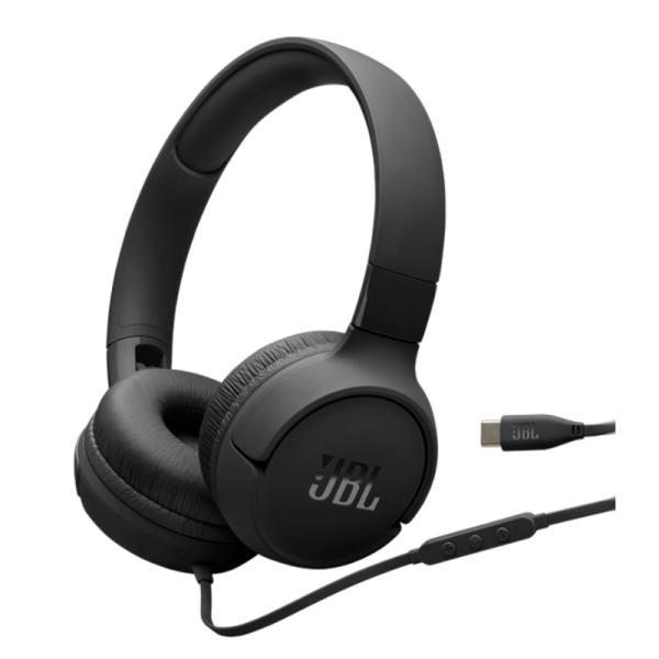 Audifonos headset JBL T520 alámbrico USB-C JBLT520CBLKAM Imagen secundaria del producto