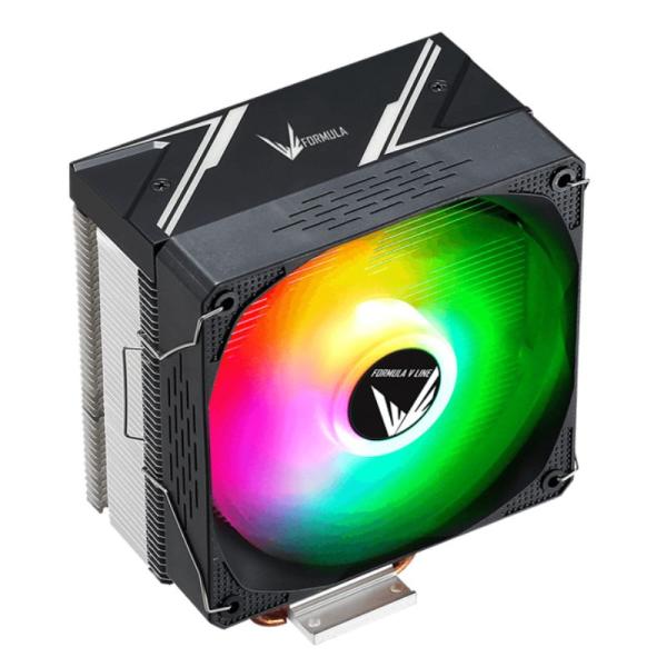 Enfriamiento de aire ARGB Formula V Line ice burg PLUS arpw 4P bk LGA2066 AM5 1x120 mm 4 pin pwm 4711401661122 Imagen secundaria del producto
