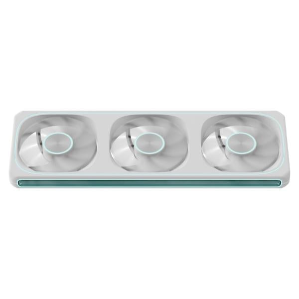 Abanico Argb Formula V Line Triple Fan Air Fusion 3 Wh 360MM 4 Pin PWM + 3 Pin Argb 4711401664314 - Blanco