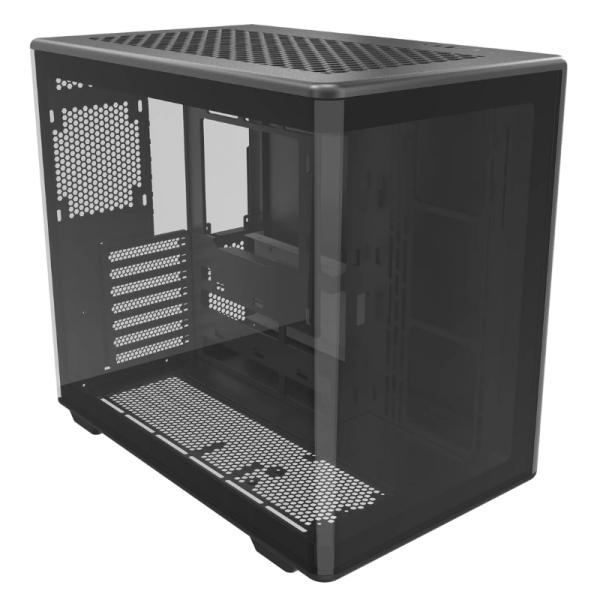 Case Cooler Master elite 600 mid tower sin ventilacion incluida con panel lateral y frontal E600-KGNN-S00 Imagen secundaria del producto