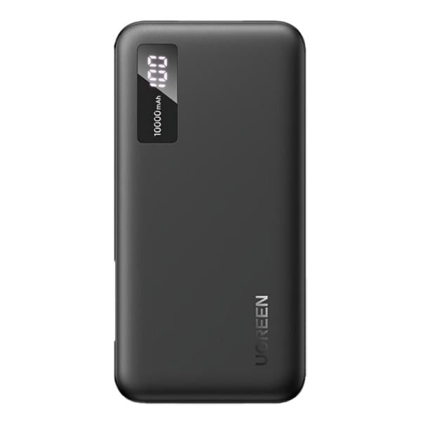 Power Bank Ugreen PB311 10000MAH de Carga Rapida Bidireccional USB-C con LED Display 25742 - Negro