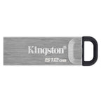 Memoria USB 512GB Kingston Data Traveler Kyson USB-A 3.2 Gen 1 Dtkn/512gb - Plateada