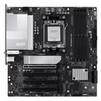 Tarjeta Madre Msi PRO B850M-P WIFI AM5 Micro Atx DDR5 WIFI 7 / 5G LAN 911-7E71-001 - Negro / Blanco