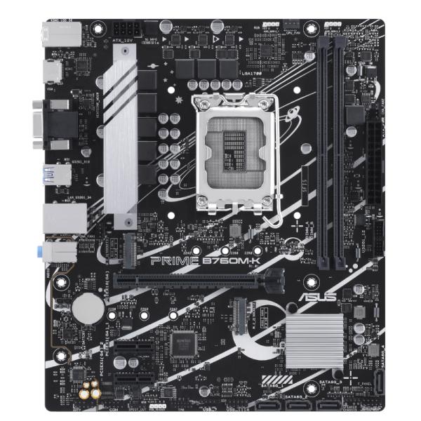 Tarjeta madre ASUS prime B760M-K LGA1700 micro ATX DDR5 90MB1FI0-M1EAY Imagen secundaria del producto