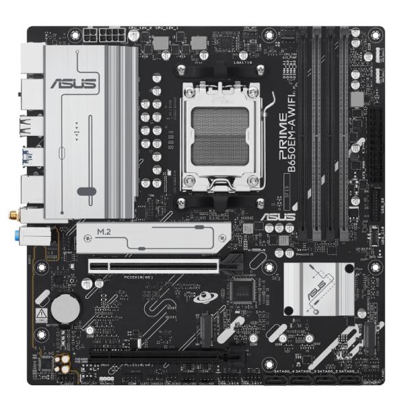 Tarjeta madre ASUS prime B650EM-A WIFI AM5 matx DDR5 WIFI6 90MB1LM0-M0EAY0 Imagen secundaria del producto