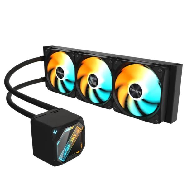Enfriamiento Liquido RGB Gigabyte Gaming 360 3x120mm 360MM GP-GIGABYTE Gme 360 - Negro