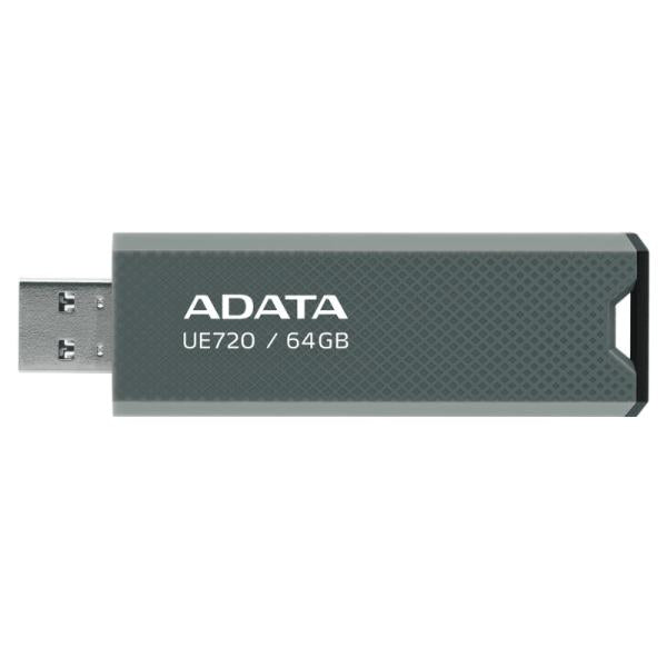 Memoria USB 64GB ADATA UE720 usb-a 3.2 gen 2 UE720-64 g-cgy bk Imagen secundaria del producto