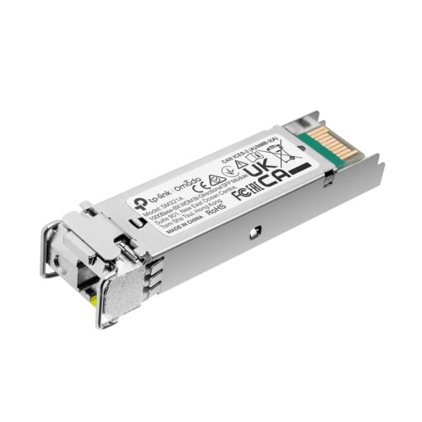 TP Link Adaptador Fibra Monomodo SM321B(UN) Omada 1000MBPS Bidireccional