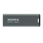 Memoria USB 128GB Adata UE720 USB-A 3.2 Gen 2 Ue720-128g-cgy/bk - Gris