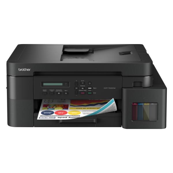 Impresora Brother DCPT830DW Tanque de Tinta 3 en 1 WI-FI / Ethernet / USB 2.0 / Airprint / Mopria Duplex Automático - Negro