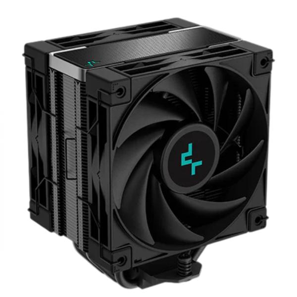 Enfriamiento de aire Deepcool AK400 zero dark PLUS LGA1851 AM5 2x120 mm fdb R-AK400-BKNNMD-G-1 Imagen secundaria del producto