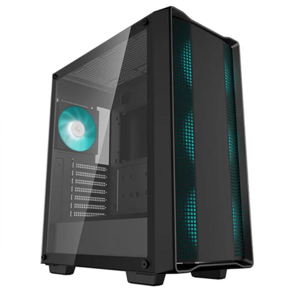 Case RGB Deepcool CC560 V2 Mid Tower Ventiladores 4 de 120MM con Vidrio Lateral y Malla Frontal R-CC560-BKGAA4-G-2 - Negro