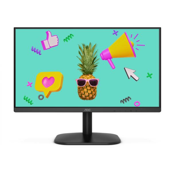 Monitor AOC 22" 22B2HM2 Full HD 100Hz Low Blue Light HDMI/VGA - Negro
