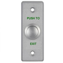 Boton de Salida y Emergencia Hikvision Ds-k7p02(o-neu) (e) MAX. 36 Vdc 3 a Compatible con Marcos de Puerta Huecos y Cajas Electricas Empotradas 302900560