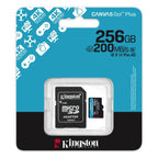 Memoria Micro SDXC Kingston 256GB Clase 10 200MB/s SDCG4