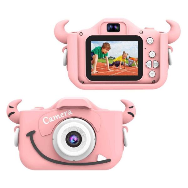 Cámara X5B Monster Ink Azul-Rosado: Fotos y Diversión Imagen principal del producto