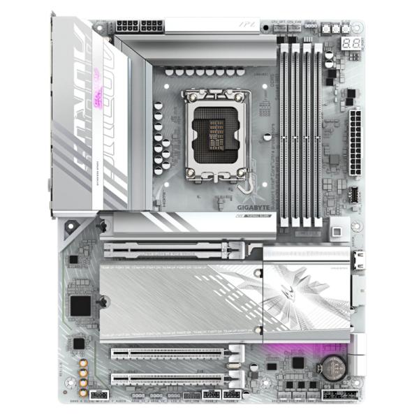 Tarjeta Madre Gigabyte B860 a Elite WF7 Ice LGA1851 Atx DDR5 - Blanco/plateado