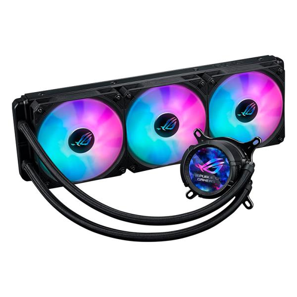 Enfriamiento Liquido RGB Asus Rog Strix Lc III 360 Argb LCD Aio 360MM 90RC00W1-M0UAY0 - Negro