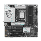 Tarjeta Madre Msi B860M Gaming Plus WIFI LGA1851 Atx DDR5 911-7E42-003 - Negro / Blanco