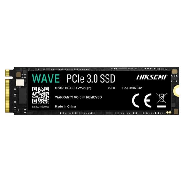 HD Interno Solido 512GB Hiksemi Wave(p) M.2 2280 Pcie GEN3 X4 2500mb/s / 1025mb/s Hs-ssd-wave(p) 512G - Negro